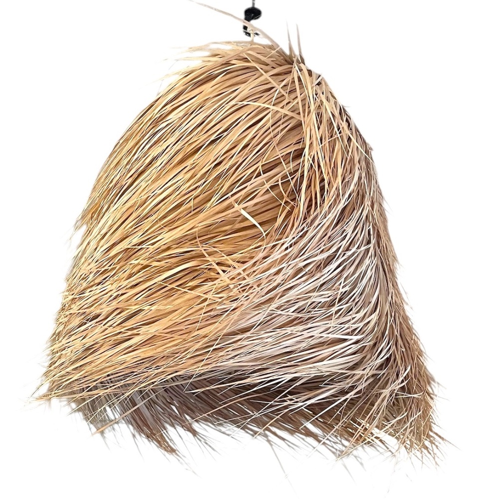 Handwoven Rattan Lampshade Straw  Pendant light,‎ New